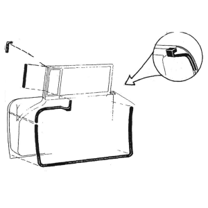 Door Seal Kit - Front