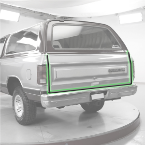 Dodge Ramcharder Tailgate Seal