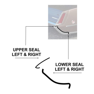 Cadillac Eldorado Rear Bumper To Body Filler