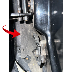 Chevy Door Hinge Dust Cover