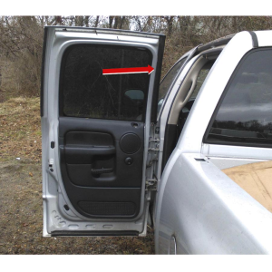 Dodge Ram Truck Rear Door Vertical Seal